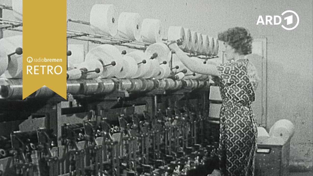 Gewebter Wind: Baumwolle in Bremen (1964)