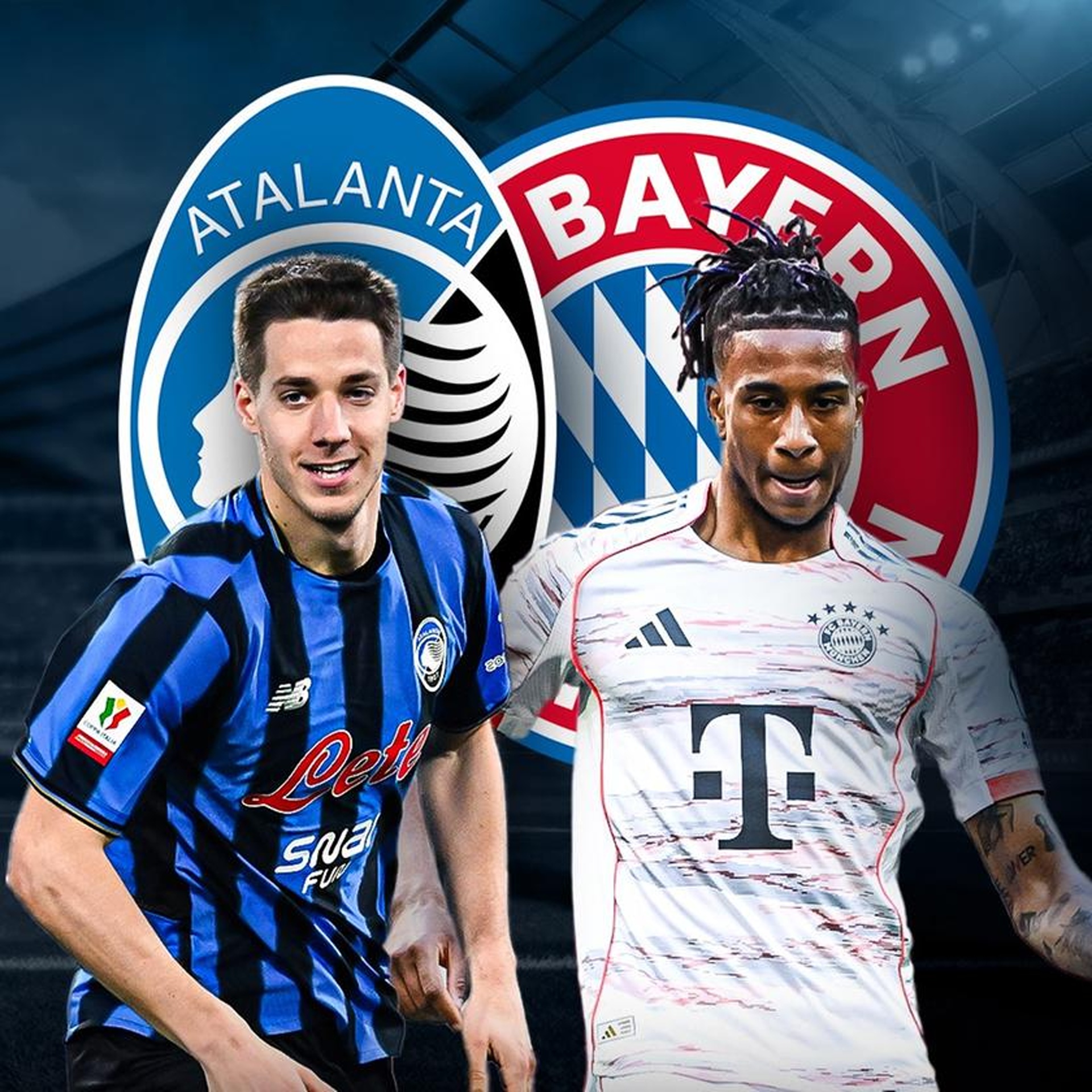 Atalanta Bergamo - Bayern München mit Mario Pasalic und Michael Olise