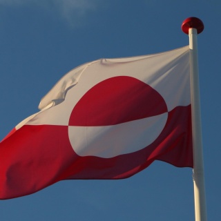 Grönland Flagge 