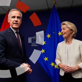 Premierminister Mark Carney und EU-Kommissionspräsidentin Ursula von der Leyen