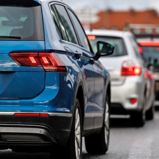 Autos im Stau