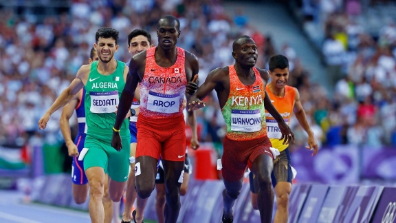 Sportschau Olympia 2024 - Leichtathletik - Das Finale über 800m Der Männer