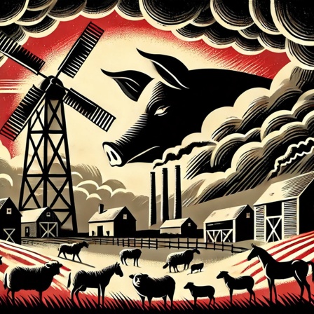 Episodencover für Lesung "George Orwell: Farm der Tiere"