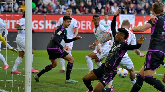 Sportschau Bundesliga - Bayern Gewinnt Turbulentes Spiel Gegen Augsburg