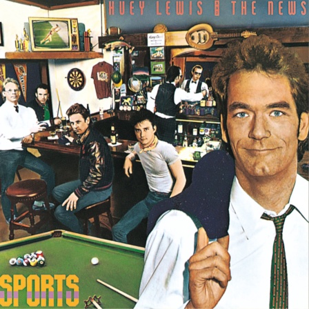 Albumcover &#034;Sports&#034; von Huey Lewis And The News