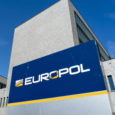 Das Gebäude dee EU-Polizeibehörde "Europol" mit Sitz in Den Haag (Niederlande).