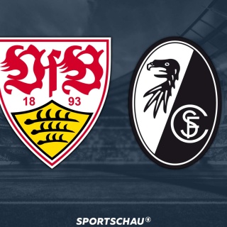 Logo VfB Stuttgart gegen SC Freiburg