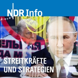 US-Präsident Donald Trump (links) und der russische Präsident Wladimir Putin (rechts) sind in einer Collage zu sehen. 