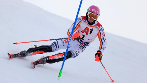 Sportschau - Der Erste Lauf Beim Slalom Der Männer Im Re-live