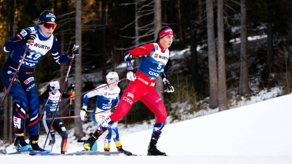 Sportschau Wintersport - Langlauf-sprint Der Frauen Und Männer In Toblach - Die Komplette übertragung