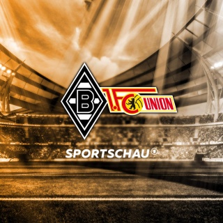 Logo Bor. Mönchengladbach gegen 1. FC Union Berlin