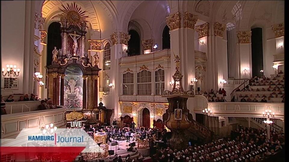Hamburg Journal Michel Vorbereitungen aufs Weihnachtskonzert ARD Mediathek
