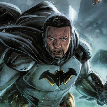 Comiczeichnung von Batman von John Ridley.