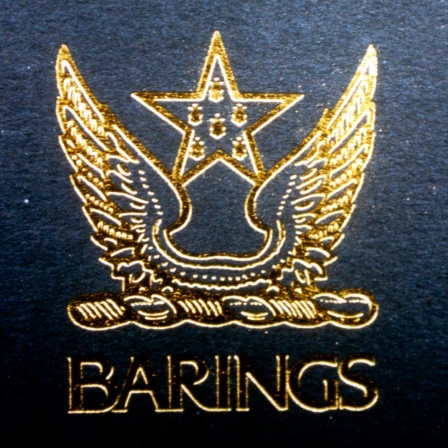 Das Logo der Londoner "Barings Bank"