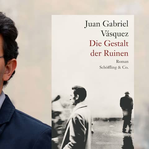 Buchcover: Juan Gabriel Vasquez "Die Gestalt der Ruinen"