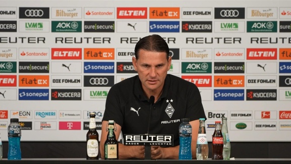 Sportschau Bundesliga - Gladbachs Trainer Seoane - 'wer Die Tore Schießt, Ist Nicht Entscheidend'