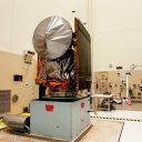 Der Mars Climate Orbiter aufgenommen für seinen Rotationstest