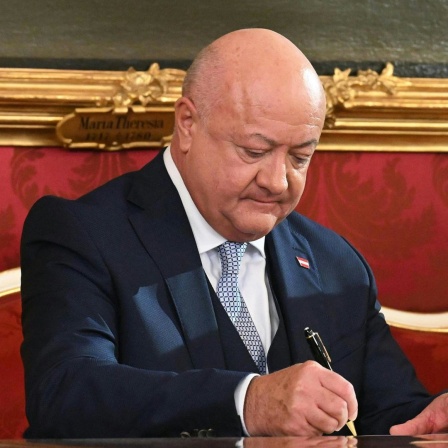 Christian Stocker von der Volkspartei (ÖVP)