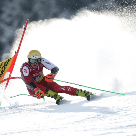 Raphael Haaser bei der Risenslalom-WM in Saalbach