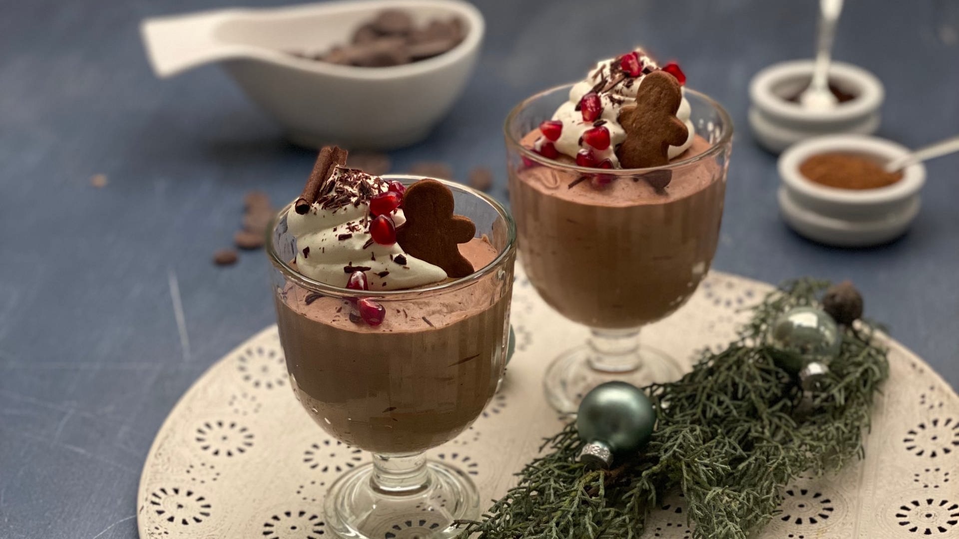 Kaffee oder Tee Rezept Lebkuchenmousse ARD Mediathek