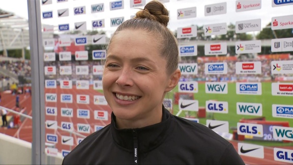 Sportschau - Die Finals - Gina Lückenkemper - 'wäre Schon Gerne Mal Rübergegangen'