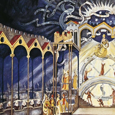 Bühnenbild "Carmina Burana" von Jean-Pierre Ponnelle