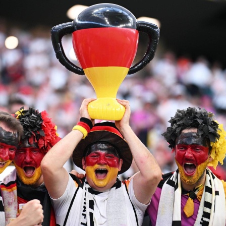 Deutschland-Fans beim Spiel gegen die Schweiz