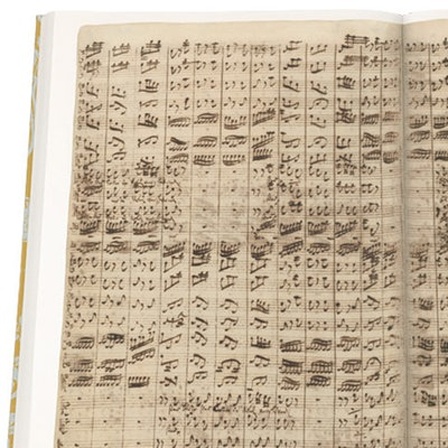 Faksimile von Bachs Matthäus-Passion