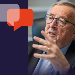 Jean-Claude Juncker, ehemaliger Präsident der Europäischen Kommission und ehemaliger Premierminister von Luxemburg, spricht bei einem Interview in seinem Büro in Luxemburg.
