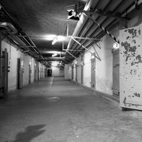 Gefängniszellen im ehemaligen Stasi-Gefängnis Berlin-Hohenschönhausen.