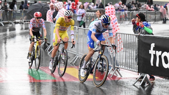 Sportschau Tour De France - Rückblick - Die Letzte Bergankuft In La Plagne