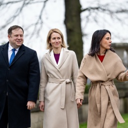 Stephen Doughty, Kaja Kallas, Annalena Baerbock, Radoslaw Sikorski