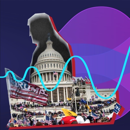 Teaserbild "Im Auge des Sturms - Das Kapitol am 6. Januar 2021" | Bild: ARD / BR
