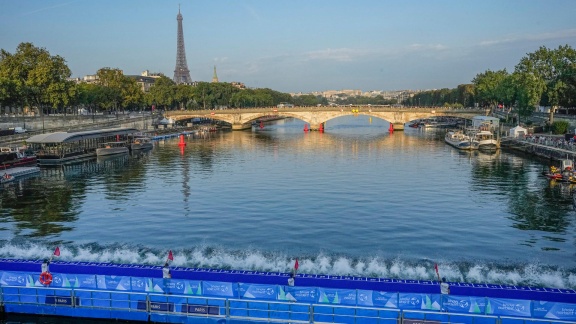 Sportschau - Die Seine In Paris Ist Wieder Beschwimmbar