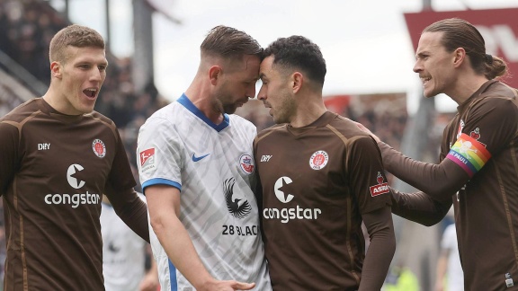 Sportschau Bundesliga - St. Pauli Setzt Siegesserie Gegen Rostock Fort