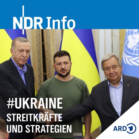 UN-Generalsekretär Guterres, der türkische Präsident Erdogan und der ukrainische Präsident Selenskyj.