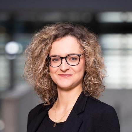 ARD-Hauptstadtkorrespondentin Lissy Kaufmann 