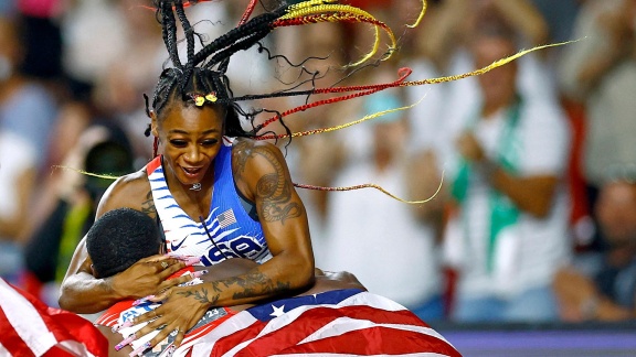 Sportschau - 4x100 M - Richardson Führt Us-girls Zu Gold, Dlv-quartett Sechster