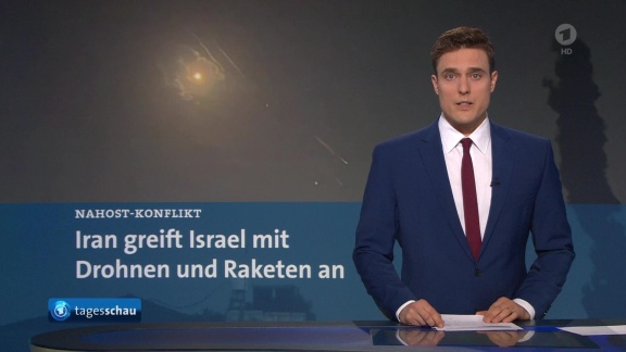 Tagesschau - Tagesschau 17:55 Uhr, 14.04.2024