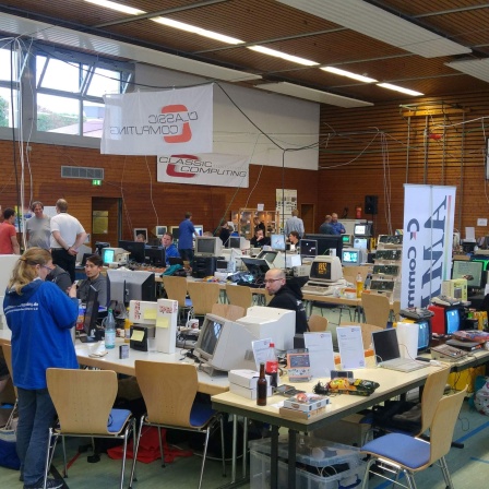 Treffen des &#034;Classic-Computing 2018&#034;, in Oedheim bei Heilbronn