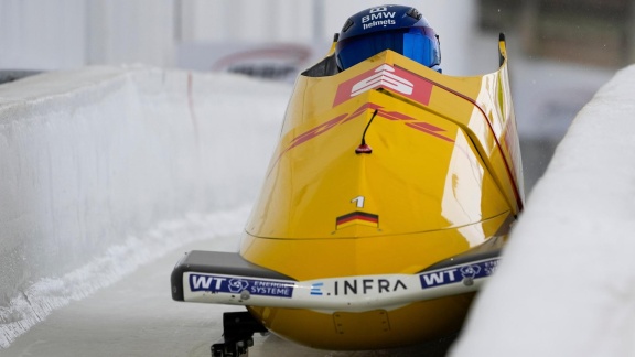 Sportschau Wintersport - Zweierbob Der Männer In Lake Placid - Der 3. Lauf Im Re-live