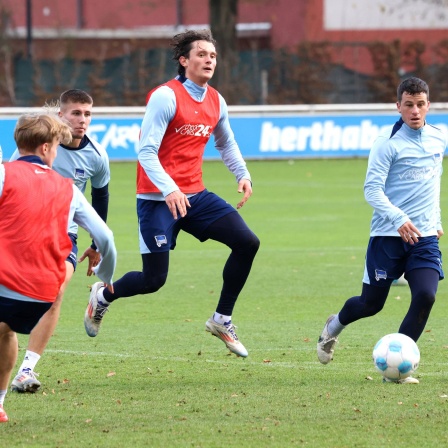 Fabian Reese im Hertha-Training