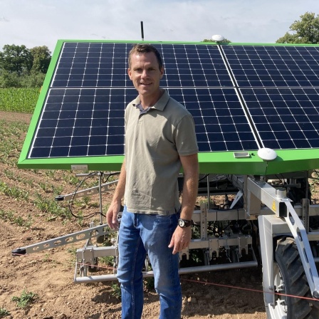Markus Heinz von den Landwirtschaftlichen Lehranstalten Triesdorf