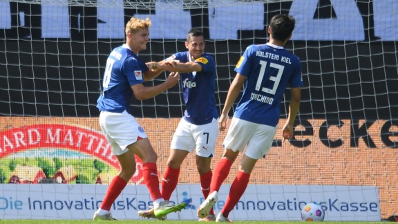 Sportschau Bundesliga - Skrzybskis Geniestreich Beschert Holstein Kiel Drei Punkte