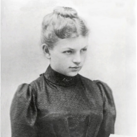 Die undatierte Aufnahme zeigt die Chemikerin und Pazifistin Clara Immerwahr während des Studiums etwa im Jahr 1890