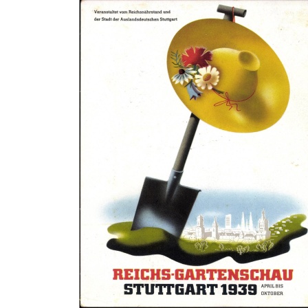 Plakat zur Reichsgartenschau Stuttgart 1939