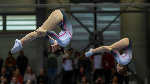 Sportschau - Der Trampolin-weltcup In Cottbus Im Re-live