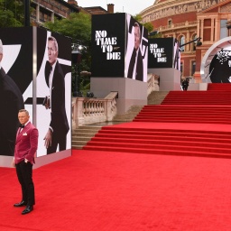 Daniel Craig bei der Weltpremiere des Kinofilms No Time to Die / James Bond 007 - Keine Zeit zu sterben, in der Royal Albert Hall, London