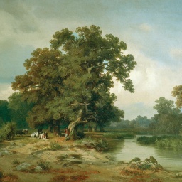 'Flußlandschaft mit Kühen' Schmidt, Max 1818-1901. undat. Öl auf Leinwand, 68 x 95,5 cm. Privatsammlung