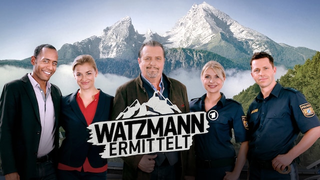 Logo: Watzmann ermittelt; Quelle: ARD/Wolfgang Gasser/Berchtesgadener Land Tourismus/Thomas Höller (Composing: Milchdesign)